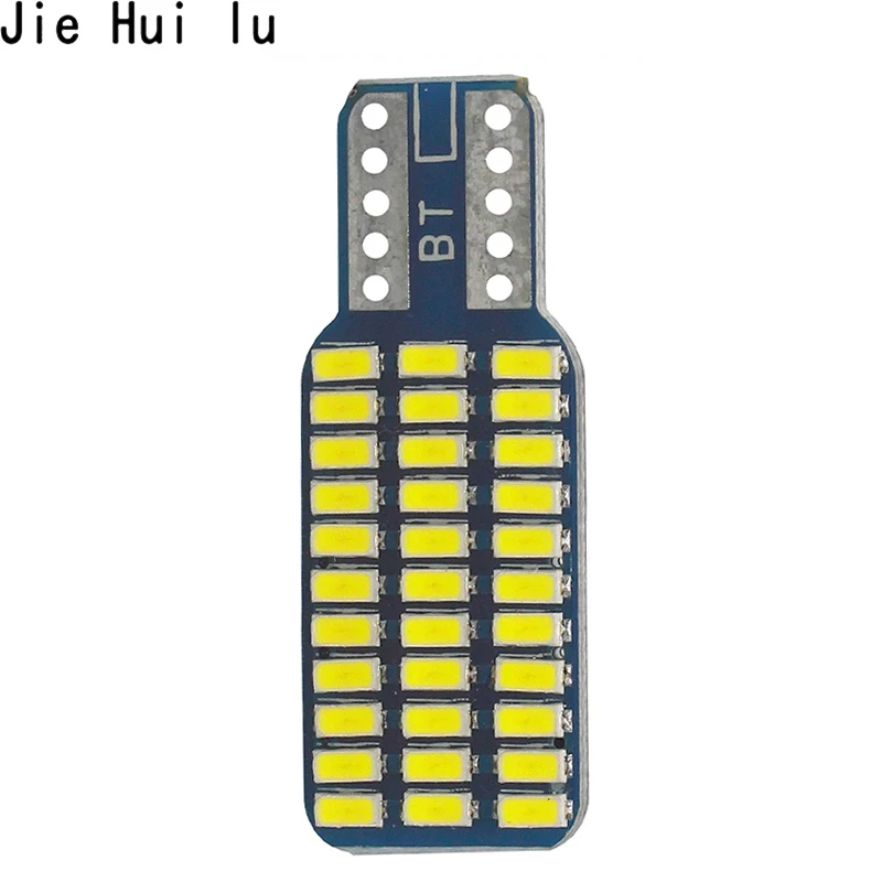 10 шт. T10 светодиодный 192 194 168 W5W лампы 33 SMD 3014 автомобиля задние фонари купольная