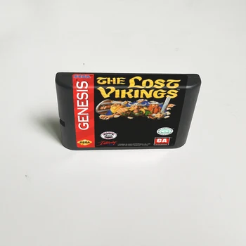 

The Lost Vikings - 16 Bit MD Game Card for Sega Megadrive Genesis Video Game Console Cartridge