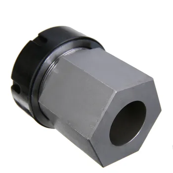 

Hard Steel Hex ER40 Collet Block 80mm Square Collet Block Holder Drilling Tool Collet Block For Lathe Engraving Cutting Machine