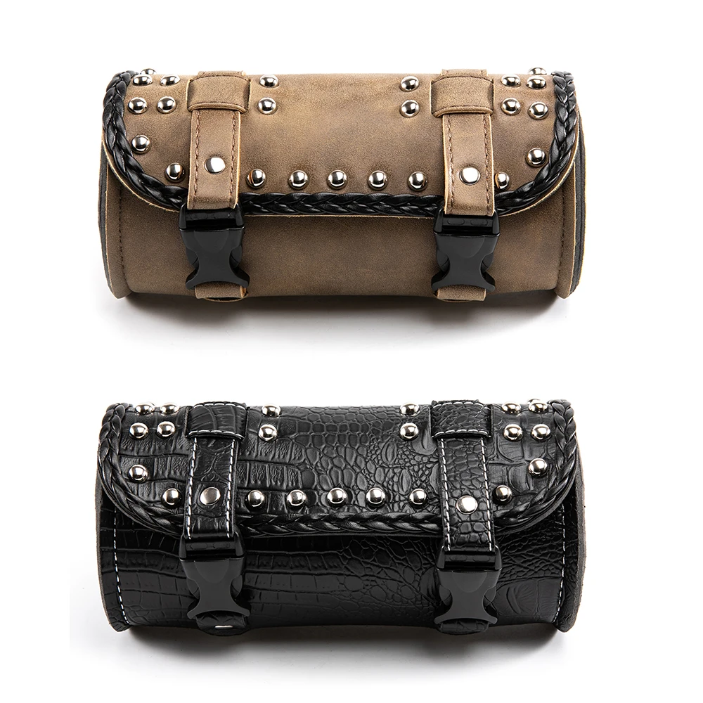 Кожаная сумка для инструментов Harley Sportster XL Touring Softail Dyna дорожная |