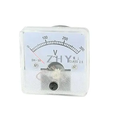 

AC 0-300V Fine Tuning Square Dial Panel Analog Voltage Meter Voltmeter