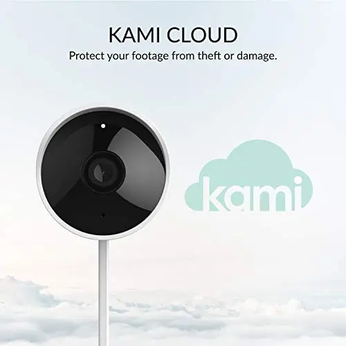 Kami умная уличная камера безопасности 1080p 2,4G Водонепроницаемая ip-камера с обнаружением человека для дома/офиса, ночное видение