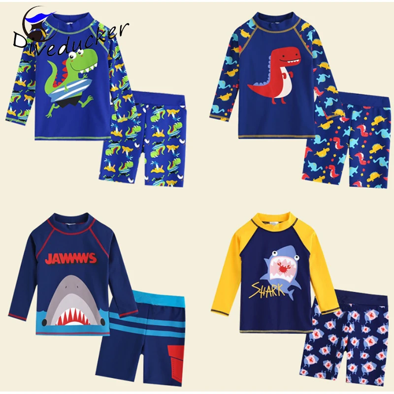 12 months baby split body long sleeve sun block quick dry big boy warm suit beach snorkeling home play diving | Спорт и развлечения