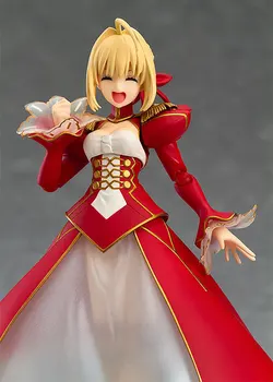 

13cm Anime Fate/EXTELLA Nero Claudius Red Saber Figma 370 FGO Movable Ver. PVC Action Figure Model Collectible Toys Cute Doll