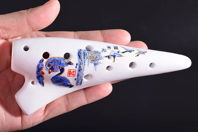 Sc cerâmica ocarina submarino soprano c vitrificada