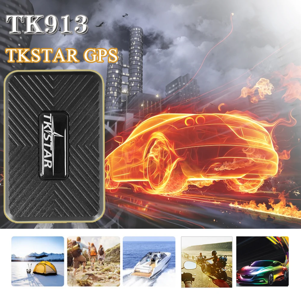 Новейший автомобильный GPS трекер TK913 портативный мини для ключей с бесплатной