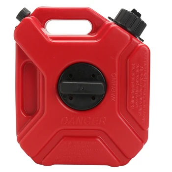

Jerry Can Petrol Red Plastic Portable With Mount UTV Fuel Tank Anti Static ATV 3L Motorcycle Backup Car Gas Container