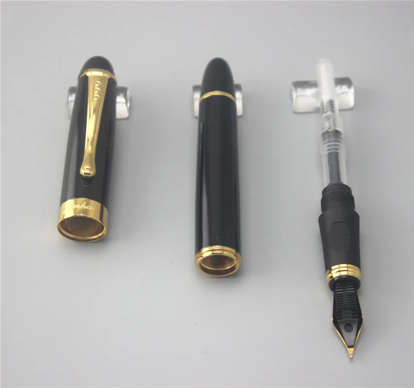 JINHAO металлическая авторучка ручка для школы офиса поставки офисные принадлежности Роскошные чернильные ручки учитель отец бизнес подарок 036