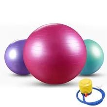 65 см спортивные мячи для йоги бола Пилатес фитнес спортзал фитбол для баланса упражнения пилатес тренировки Массажный мяч унисекс 7