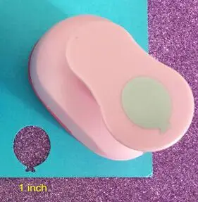 1pc 24mm balloon 3/", 5/8", ") поделки Детские ручные вечерние globo Дырокол cortador de papel de scrapbook Balao в форме Дырокол - Цвет: 1pc 24mm balloon