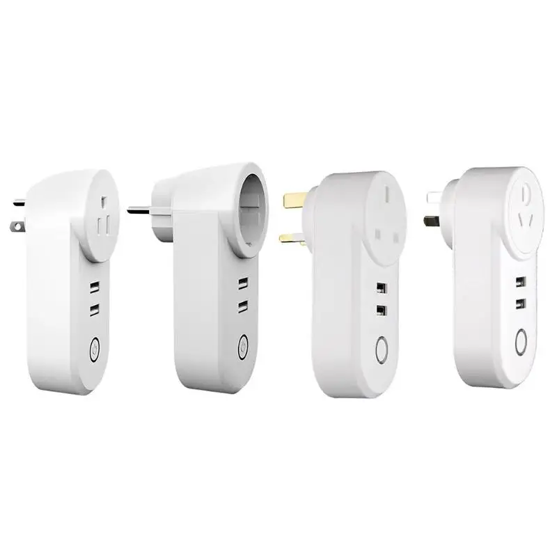 ZigBee умная электрическая розетка с usb-интерфейсом, беспроводное приложение, голосовой пульт дистанционного управления, широкий таймер напряжения, розетка для домашней автоматизации