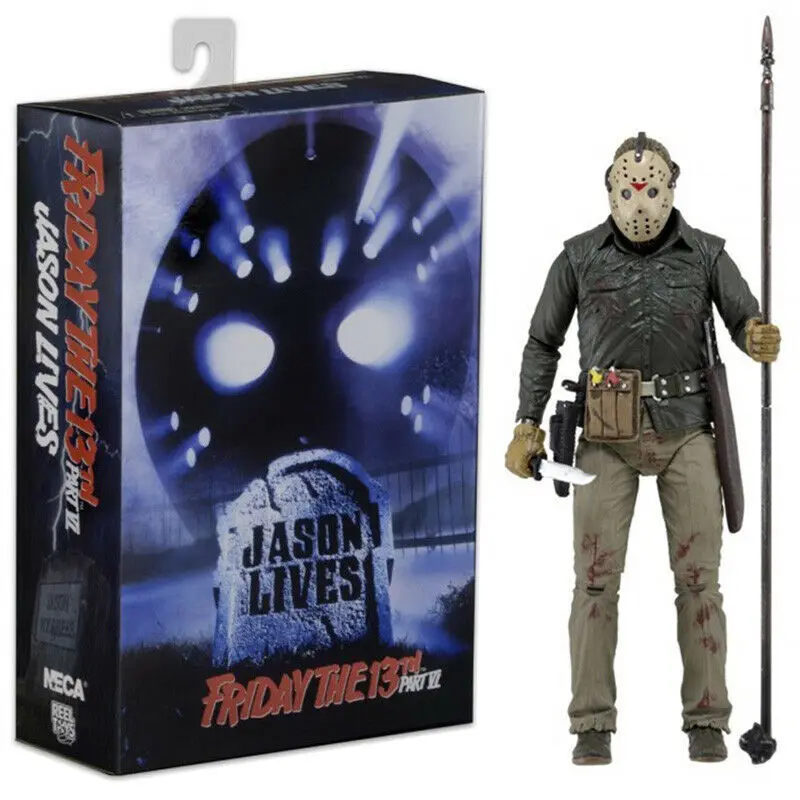 1:12 NECA Friday the 13th Jason Toys Voorhees Part 6 7" Ultimate Action Figure Art Box