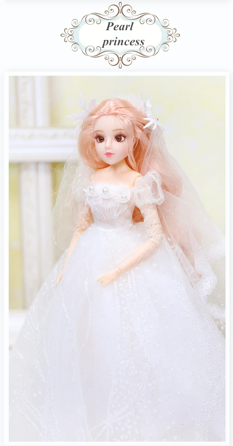 Dream Fairy 1/6 BJD Blyth кукла шарнир тело принцесса из свадебной серии Костюм Куклы с макияж Подарочная коробка подарочные игрушки ледяной, SD