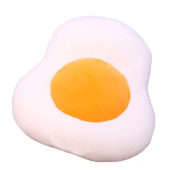 

Creative Personality Soft Egg Pillow Cushion Egg Yolk Pouch Egg Pillow Omelette Egg Pillow Child Girl Birthday Gift