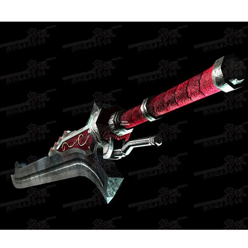 49" Cosplay Props Weapon Sword Decoration Creative Simulation Art Craft Alloy Action Figure Collectible Model Toy BOX 127CM V118