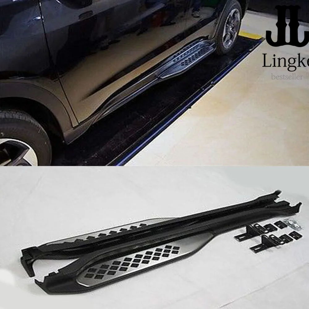 

For Honda HRV Crossover Vezel 2015 2016 2017 2018 Side Foot Running Board Side Step Nerf Bar