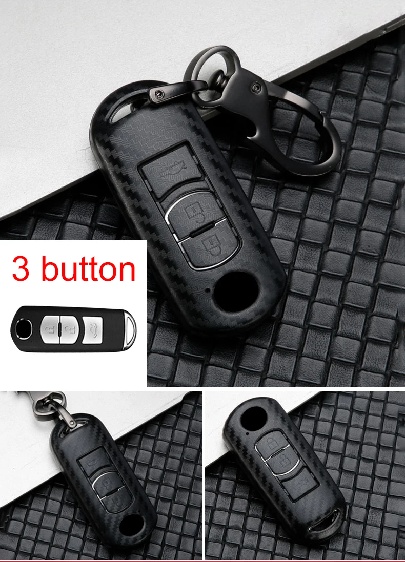 Cover chiave telecomando per MAZDA 2 3 5 6 CX-5 CX-7 velocità Miata MX5 Shell Jacket Protector 16 Cover chiave telecomando per MAZDA 2 3 5 6 CX-5 CX-7 velocità Miata MX5 Shell Jacket Protector - Hb356731190e846579d71c134ceb08736w