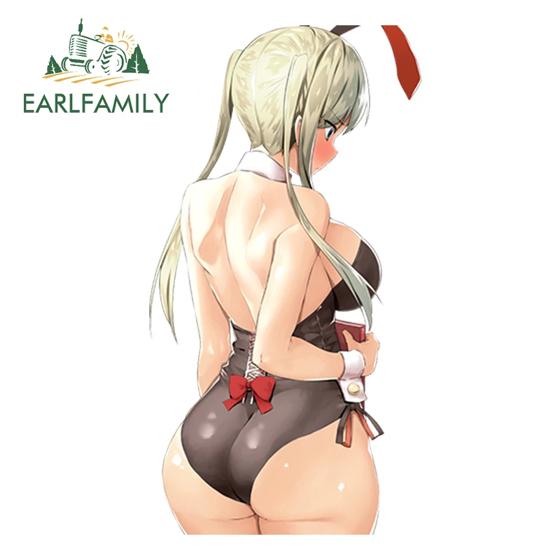 EARLFAMILY 13 см 3D автомобильный Стайлинг сексуальная девушка переводная картинка