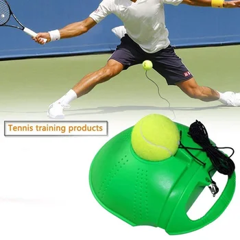 

Tennis Trainer Rebound Ball Equipment Base Self-Study Practice Training Tool for Kids Player Beginner QP2