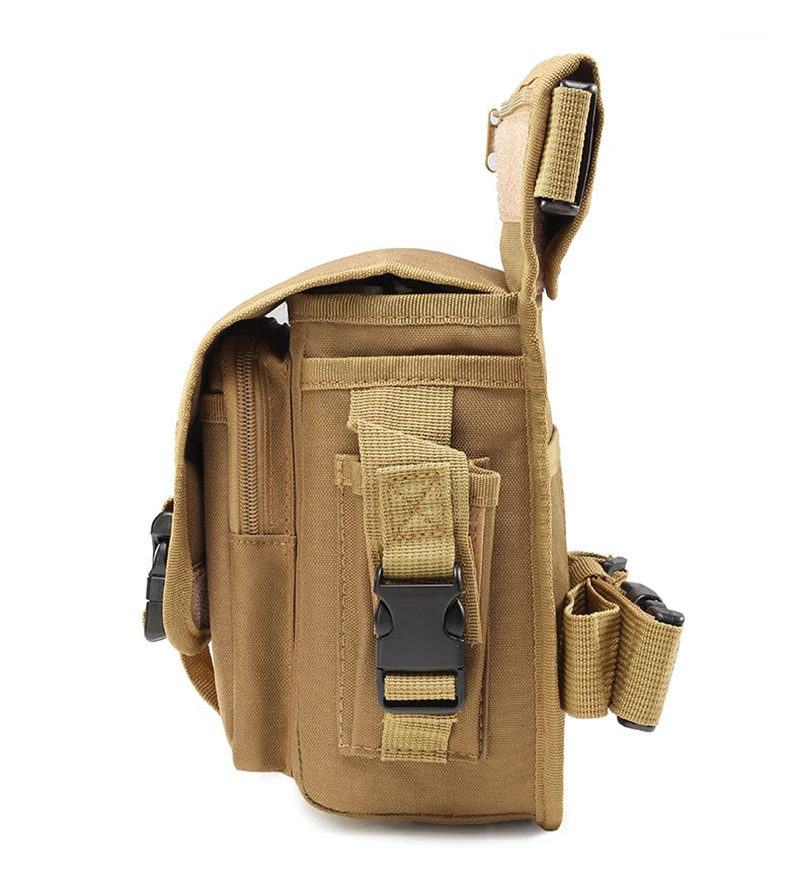 Molle, сумка для ног, военная, 1000D, нейлоновая, водонепроницаемая, мужская, тактическая, поясная сумка, для ног, для путешествий, для походов, охоты, кемпинга, велоспорта