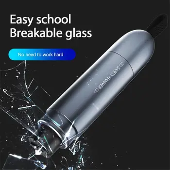 

2-in-1 Safety Tool Safety Hammer Emergency Car Window Breaker And Seat Belt Cutter Glass Breaker Escape Tool