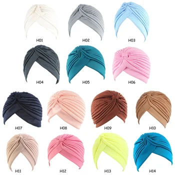 

Turban Caps for Women Chemo Hat Islamic Cotton Headscarf Hat Female Headband Turbans Muslim Cap Chemotherapy Cap