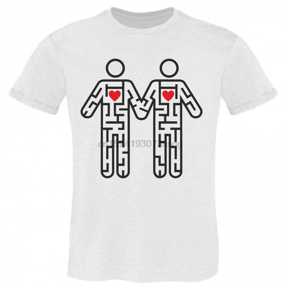 Летний стиль MAGLIA футболка maglietta UOMO AMORE GAY STOP CONTRO OMOFOBIA Высокое качество футболки |