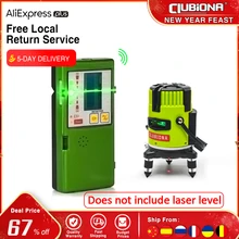 Niveau Laser vert/niveau laser linéaire/niveau de construction/niveau infrarouge/niveau laser croisé récepteur ou détecteur