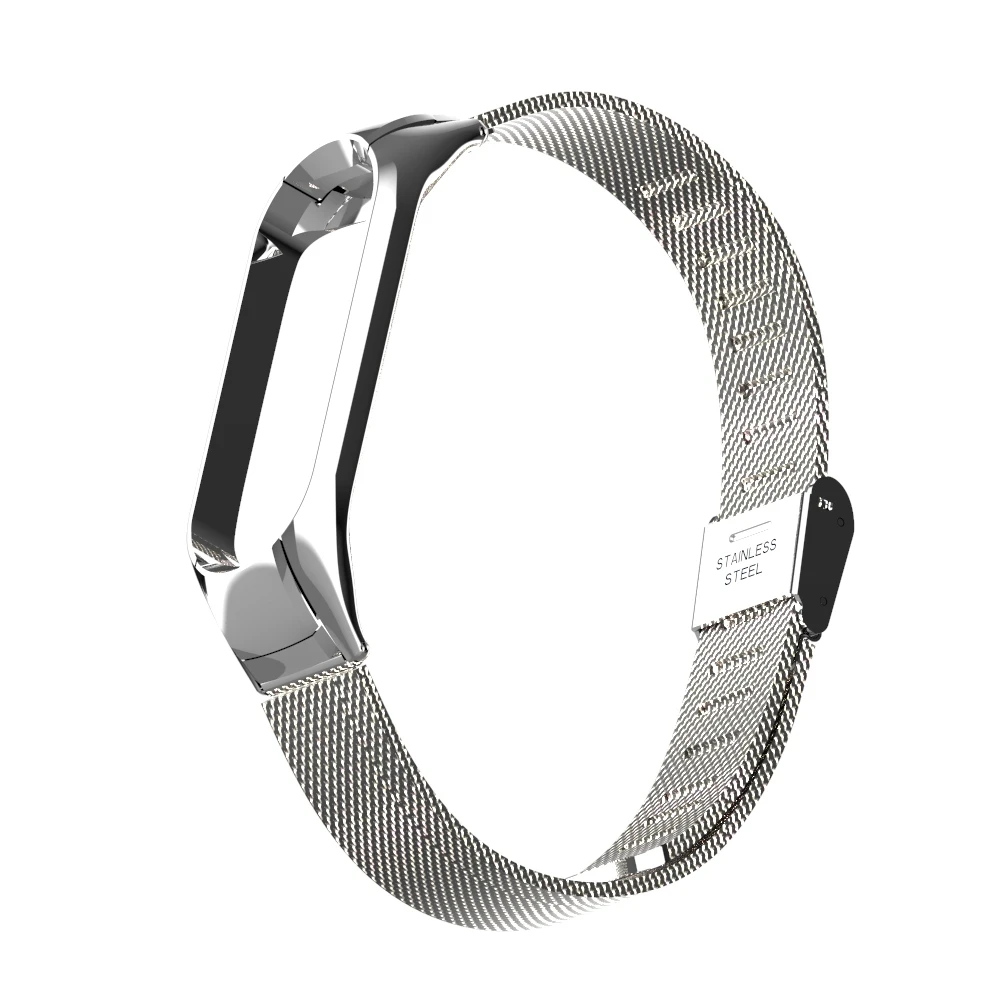 Металлический ремешок для mi Band 4 3, умный браслет, браслет из нержавеющей стали для Xiaomi mi band 4 NFC Global, умные часы для женщин и мужчин