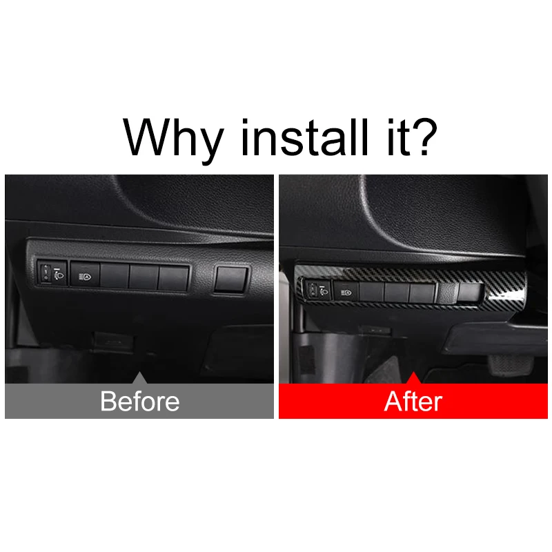 Stainless Car Head Lamp Light Switch Headlight Adjustment Knob Panel Control Trim For Toyota Corolla E210 2019-2022 2023 2024 3