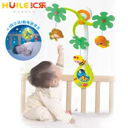 Huile toys 818 dou le 0-1-летняя прикроватная вращающаяся Музыкальная погремушка для детей 3-6-12 месяцев