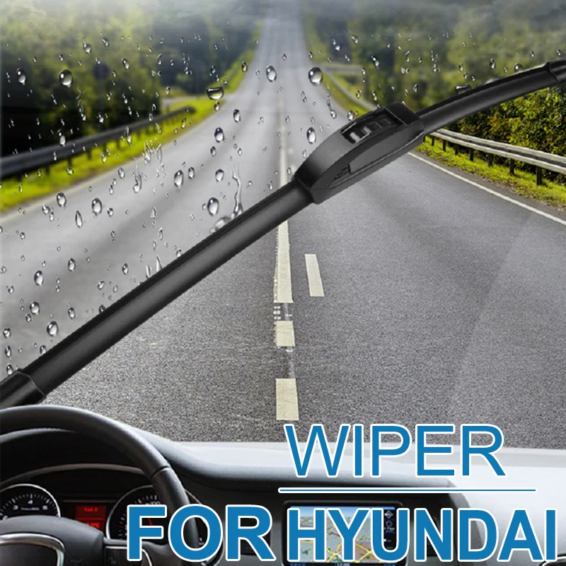 Car Windshield Wiper Blade Durable Rubber for HYUNDAI MISTRA (CF)(2013-2017) 1.6T 1.8L 2.0L |