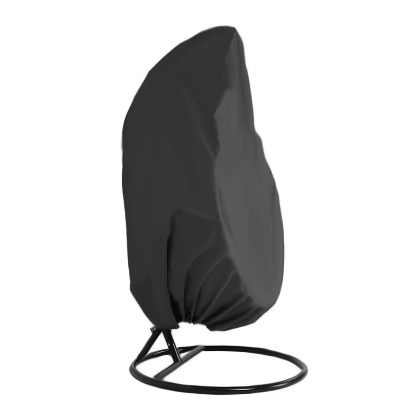 

Durable Dustproof Cover Black 190*115cm For Hanging Rattan Egg Swing Garden High quality Top