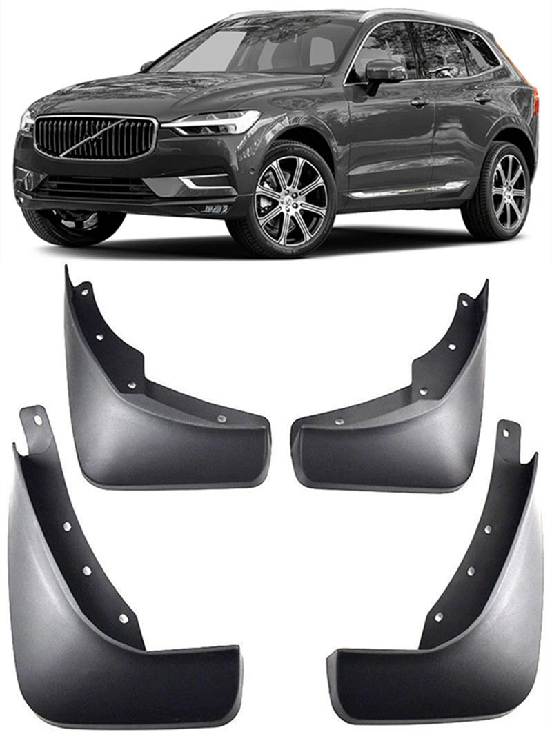

Car Splash Guards Mud Guards Mud Flaps FIT FOR 2018-2019 Volvo XC60 Fender High Quality 4pcs/Set