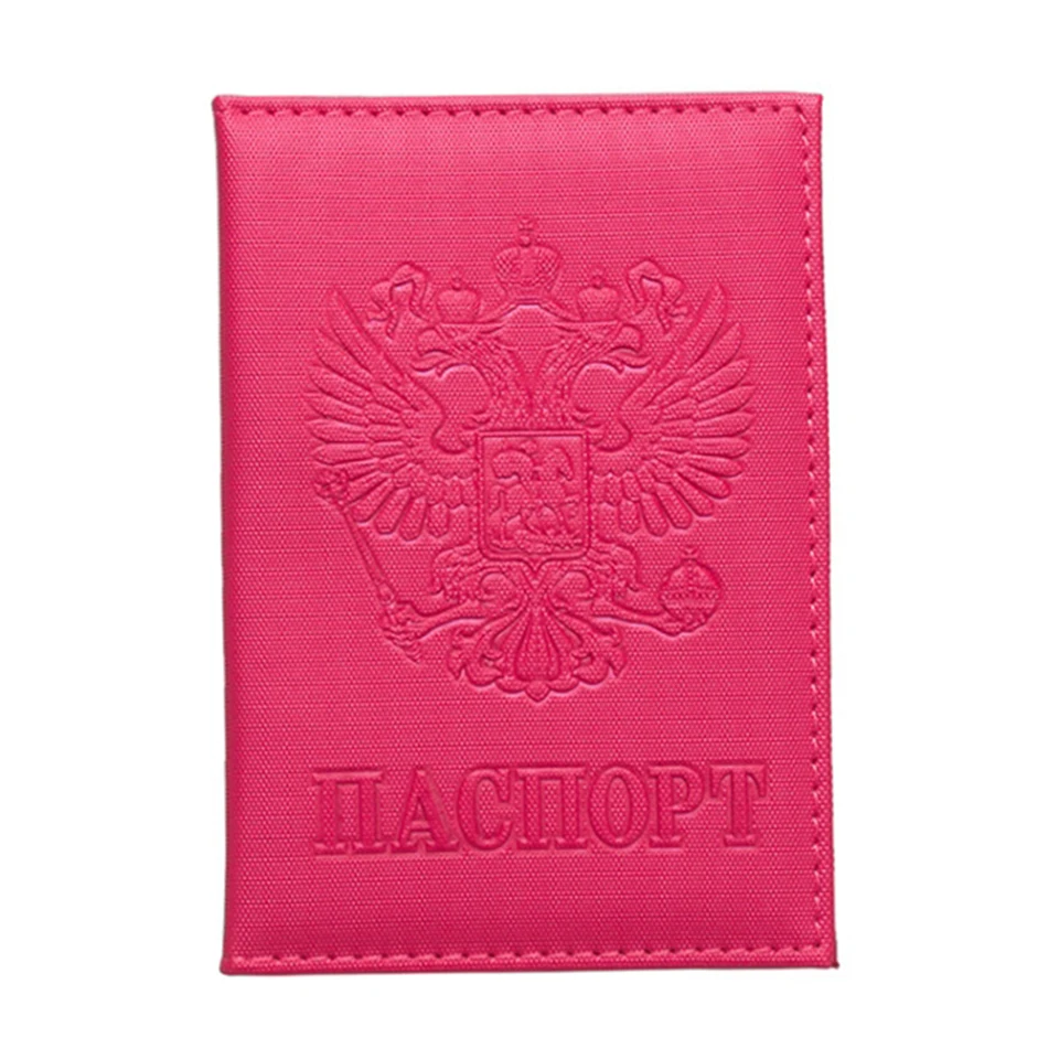 rose red Oswego Обложка для паспорта, держатель для карт, русский билет, дорожный кредитный держатель для карт, кошелек из искусственной кожи, Обложка для паспорта для мужчин и женщин - Цвет: rose red