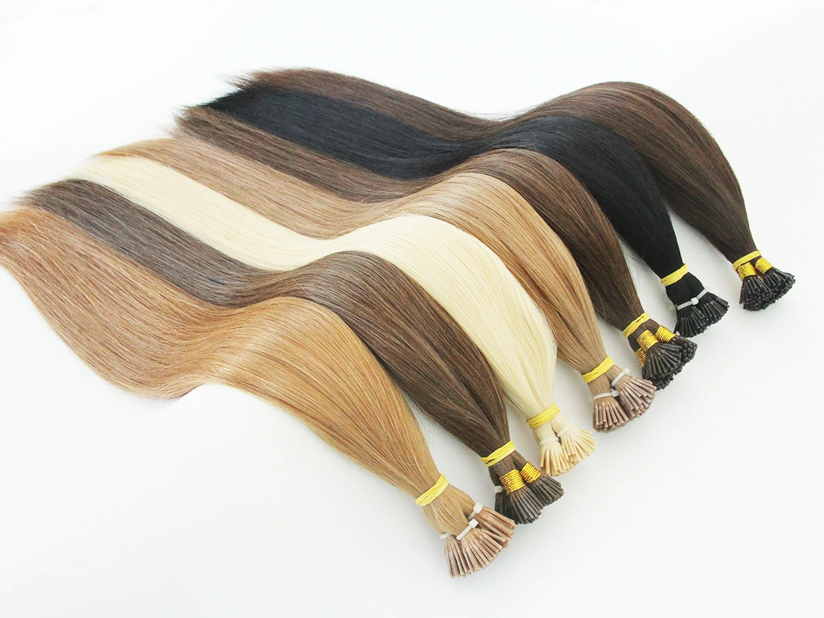 CBH Beauty I-tip Hair Extension Fusion Pre Bonded Hair 50g/100g Straight Beads Human