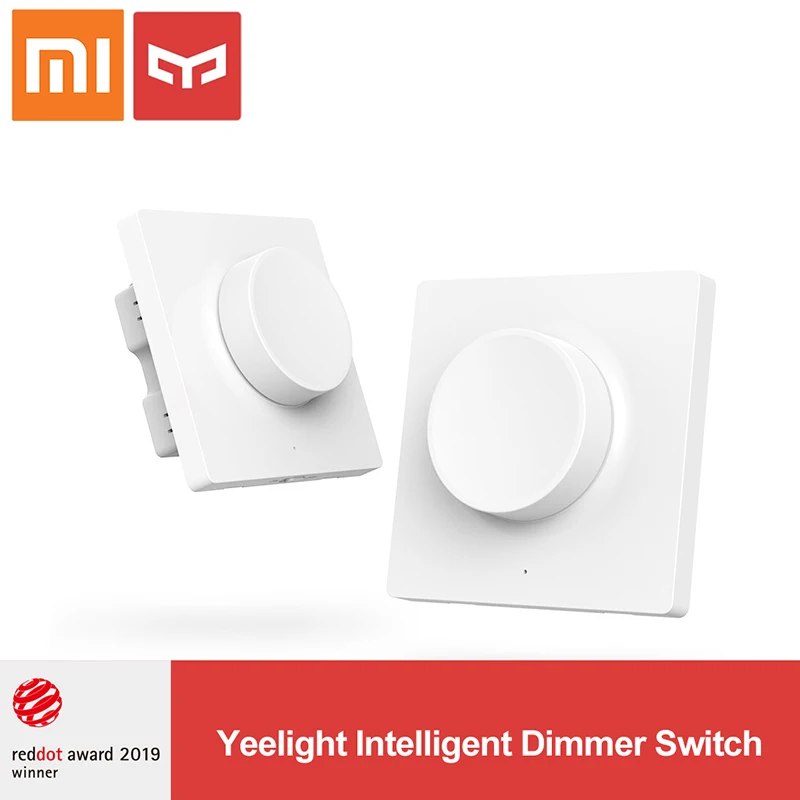 Xiaomi Yeelight Bluetooth Интеллектуальный диммер переключатель умный пульт дистанционного