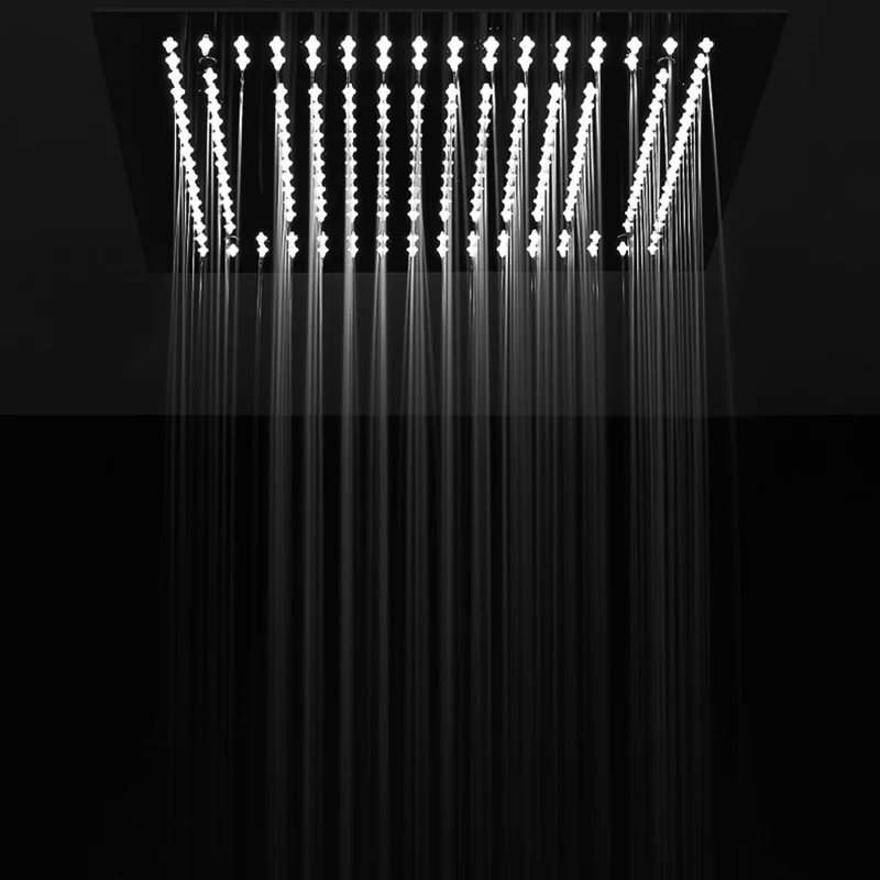 Цветная светодиодсветильник насадка для душа с функцией управления телефоном