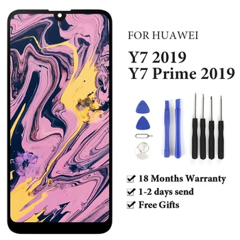 

18 month Warranty For Huawei Y7 2019 LCD Display Touch Screen Digitizer With Frame For Huawei Y7 Prime 2019 Y7 Pro 2019 LCD Free