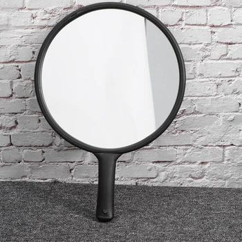 

1Pc Makeup Mirror Handheld Cosmetic Mirror Mirror Single Side Looking Glass