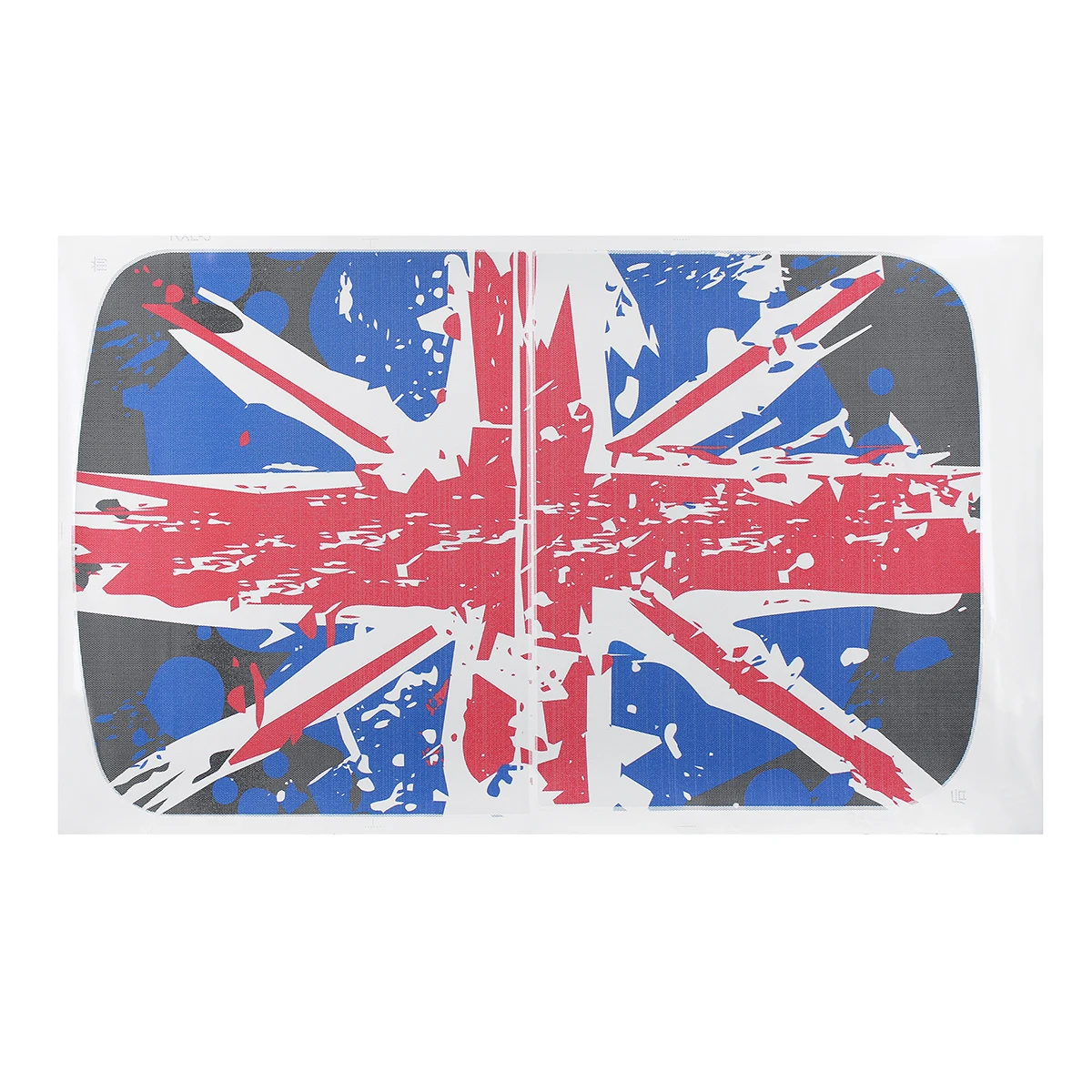  1x PVC Car Sun Roof Graphics Decor Sticker Decal For Mini Cooper 2002-2006 F54 F55 F56 R55 R56 R60 