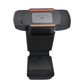 

A870 Rotatable HD Webcam USB Rotating Camera Video Recording Web Camera with Microphone for PC Computer