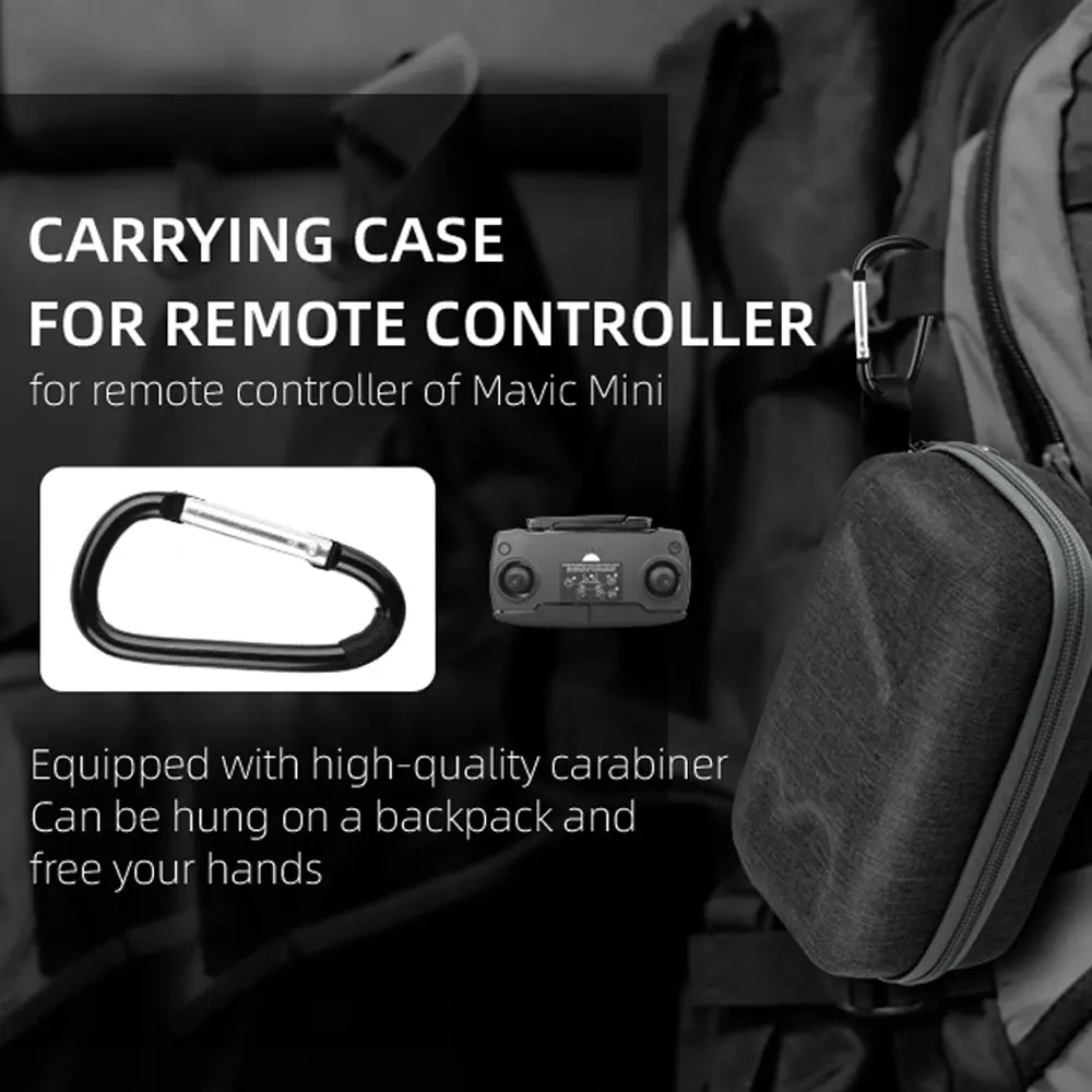 Buy Sunnylife Carrying Case for DJI Mavic Mini Remote Controller Protective Storage Bag for Controller Rocker Mavic Mini Accessories