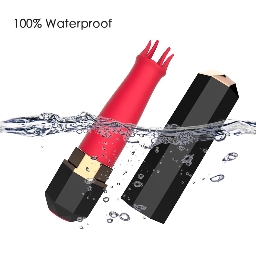 Mini Bullet Lipstick Vibrator Sex Toys For Women Clitoris Vibrators G Spot Nipple Massager 12 Speeds USB Charging Vibrator