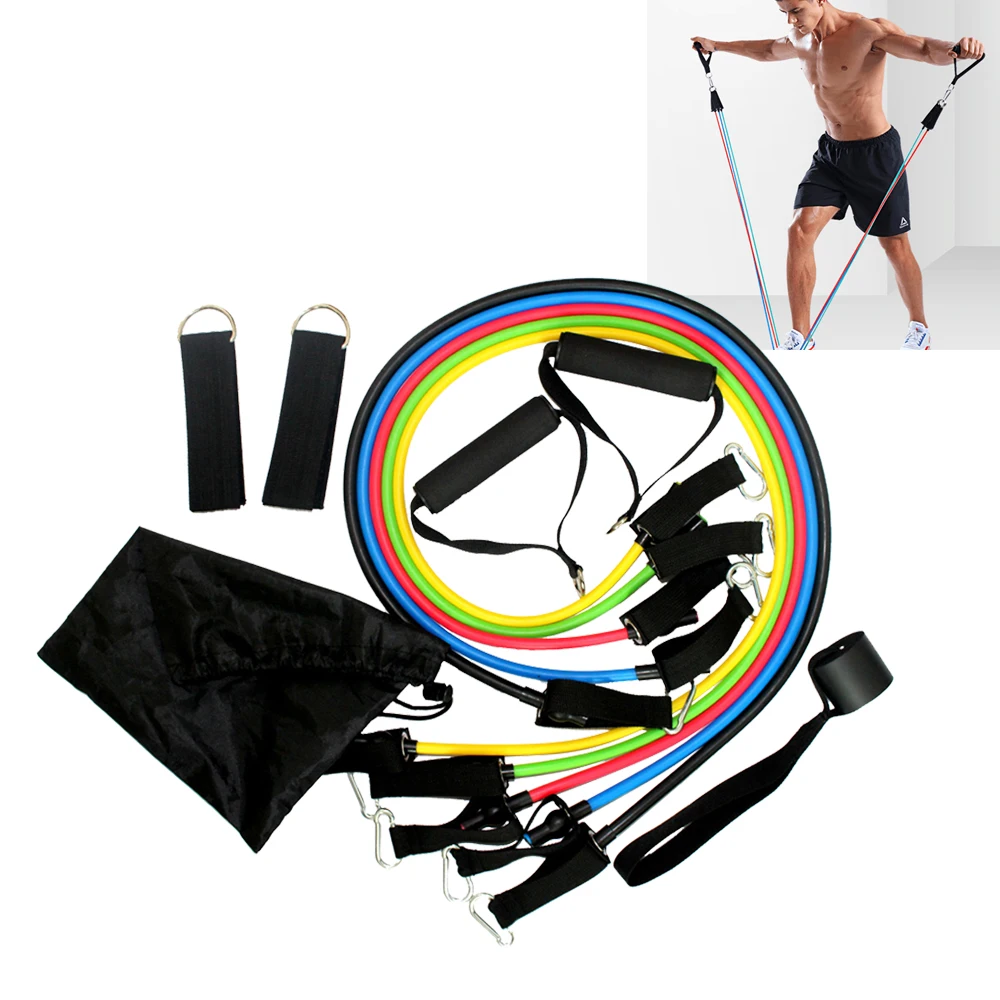 

Home Gym Multi Function Latex Resistance Crossfit Training Exercise Yoga Tubes Pull Rope,Rubber Expander Elastic Bands Fitness
