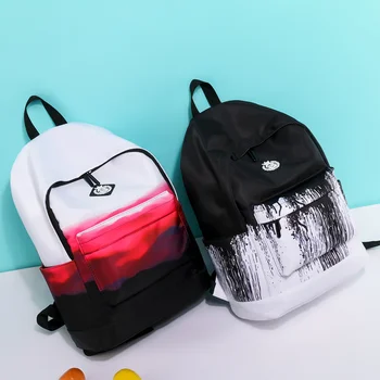 

2020 Backpack Women School Bags for Teenage Girls 13'Laptop Backpack Waterproof Multi-pocket Nylon Multi Pocket Men