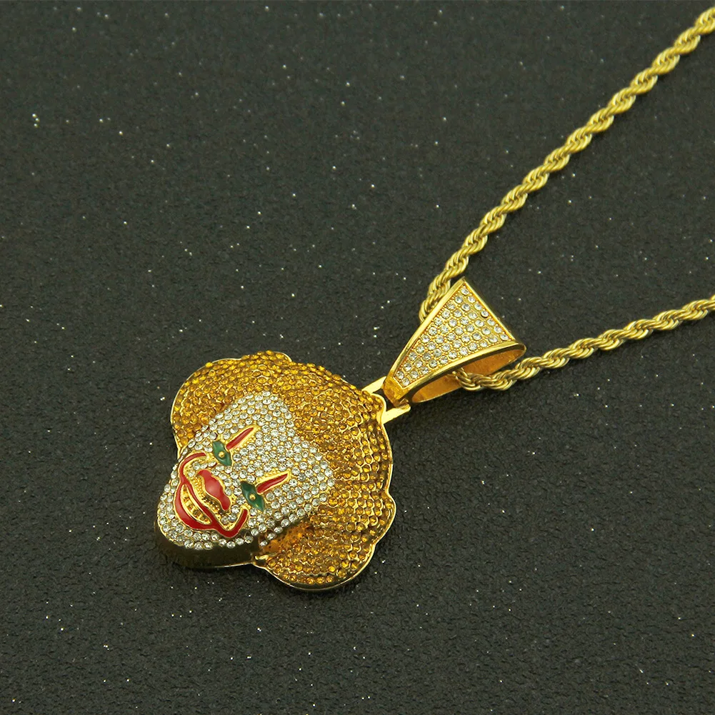 King's Rhinestone Alloy Pendant 