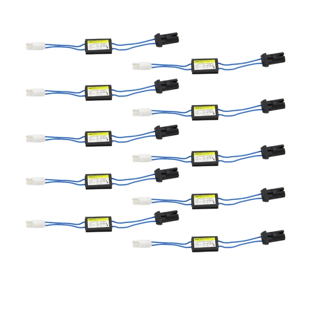 100pcs T10 adapter Canbus Error Free Resistor LED Decoder Warning