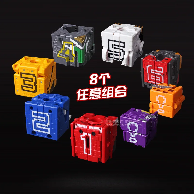 

Box with Numbers Transformation 30 Thousand Beastmaster Animal Combat Team Man-Machine Fit a Mythical Creatures Jingang 9-Year-O