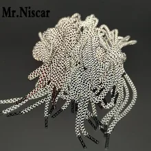 Mr. Niscar/светоотражающая лента 3M круглые шнурки для ботинок верёвки строки Для мужчин Для женщин спортивные бега шнурки подходят ко всем кроссовкам; ботинки
